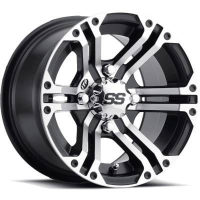 12x7, 4/110, 5+2 SS212 Alloy Machined Wheel F/R