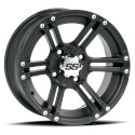 12x7, 4/137, 5+2 ITP SS212 Alloy Black Wheel F/R