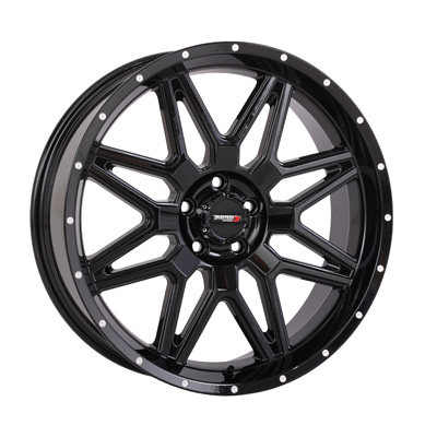 System 3 20x7 5/4.5 4+3 (+10mm) ST7 - Gloss Black