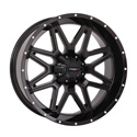 System 3 20x9 4/137-4/156 5+4 (0mm) ST7 - Gloss Black