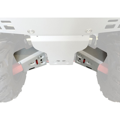 Rival Alloy Rear A Arm Guards for Honda TRX 420/500FA/FE/FM IRS