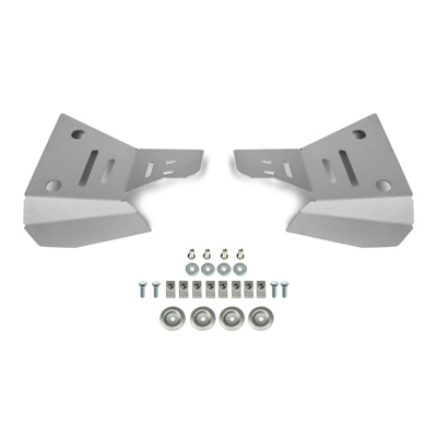 Rival Curved Alloy Front A Arm Guards for Can-Am Defender