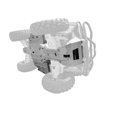 Rival Alloy Central Skid Plate for Polaris Sportsman 570