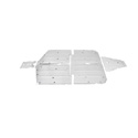 Rival Alloy Central Skid Plate for Polaris Ranger Crew 1000