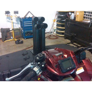 Triangle ATV Snorkel Riser Kit for Polaris Sportsman XP 550/850, Touring EPS (09-12)