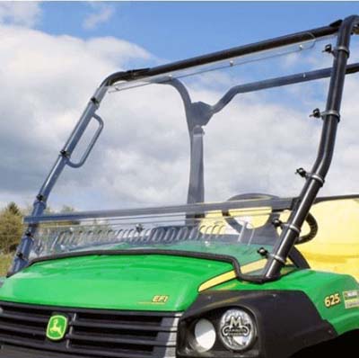 Falcon Ridge Aero-Vent Front Windshield - John Deere Gator