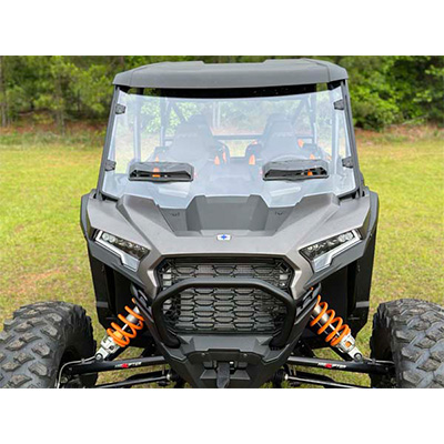 Seizmik Toolless Versa-Vent Scratch Resistant Hard Coated Windshield for Polaris RZR 1000 XP