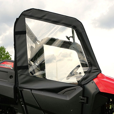 Falcon Ridge Upper Soft Doors - Honda Pioneer 700 - With Zippers