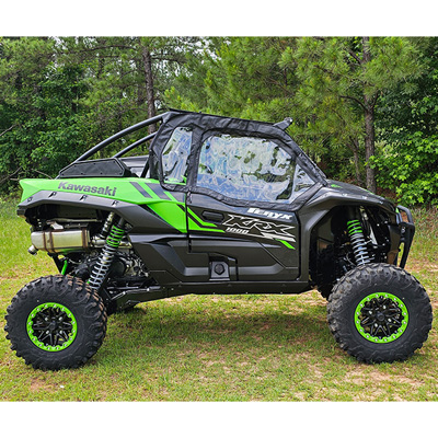 Falcon Ridge Soft Upper Doors - Kawasaki Teryx KRX 1000 - With Zipper