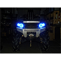 SYA Angel Eyes LED Kit for Kawasaki Brute Force 650, 650i and 750i 05-11