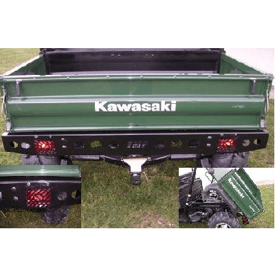 Extreme Metal Products Rear Bumper for Kawasaki Mule 3010 & 4010