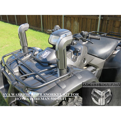 SYA Warrior Riser Snorkel kit for 2005 - 2011 Honda Foreman/Rubicon 500