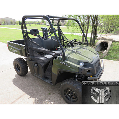 SYA Warrior Riser Snorkel kit for Polaris Ranger Full size 570 Round Bar