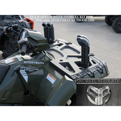 SYA Warrior Riser Snorkel kit for 2012-2016 Polaris Sportsman 850. 1000