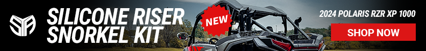 All new 2024 Polaris RZR Silicone Snorkel Kit from SYA