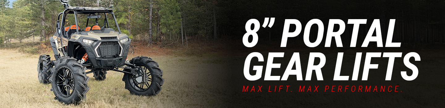 High Lifter 8" Dual Idler Portal Gear Lifts for UTVs