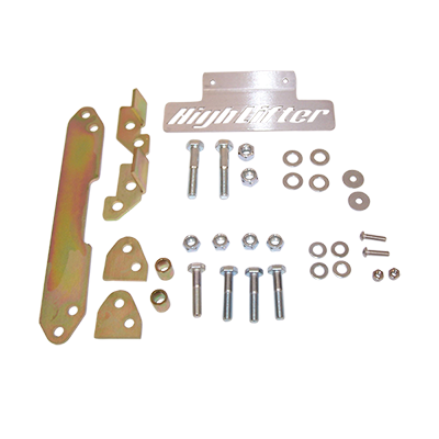 The High Lifter 2 inch Signature Series lift kit for Honda Foreman and Honda Rancher comes with zinc plated brackets and all the hardware you'll need to lift your Honda ATV.