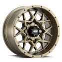 Hurricane Bronze 14x7 4/110 5+2 Wheel