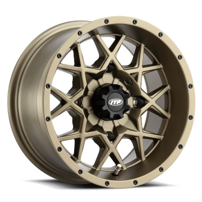 Hurricane Bronze 14x7 4/156 4+3 Wheel