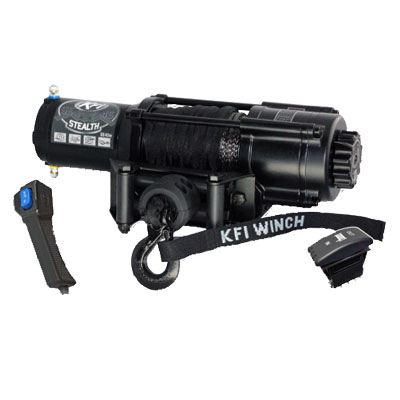 KFI 4500lb DR (Wide) Stealth Series Winch