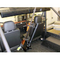 Floor Mounted Gun Rack for the Mahindra Roxor Diesel 4X4
