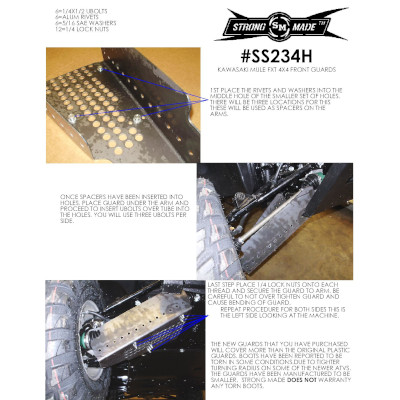 Mule Pro-Fxt Front Stick Stoppers