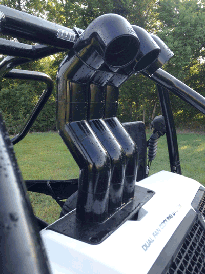 Triangle ATV Riser Snorkel for Arctic Cat Wildcat 1000