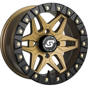 Split 6 Bead Lock 14X10 Bronze 4/110 5+5 Wheel