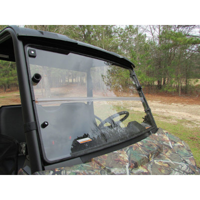 Seizmik Windshield Versa-Fold (UV Resistant Poly) Polaris Mid-Size Round Tube Ranger