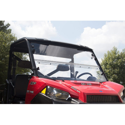 Seizmik Windshield Versa-Fold 2-Side Hard Coated Polycarbonate Polaris Full Size Pro-Fit Ranger