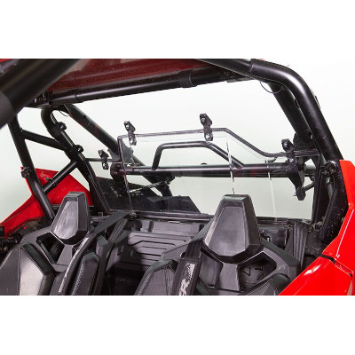Seizmik Hard Rear Windshield (UV Resistant Poly) - Polaris RZR Pro XP