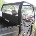 Seizmik Soft Rear Windshield & Dust Panel- Polaris Full Size Ranger and Bobcat