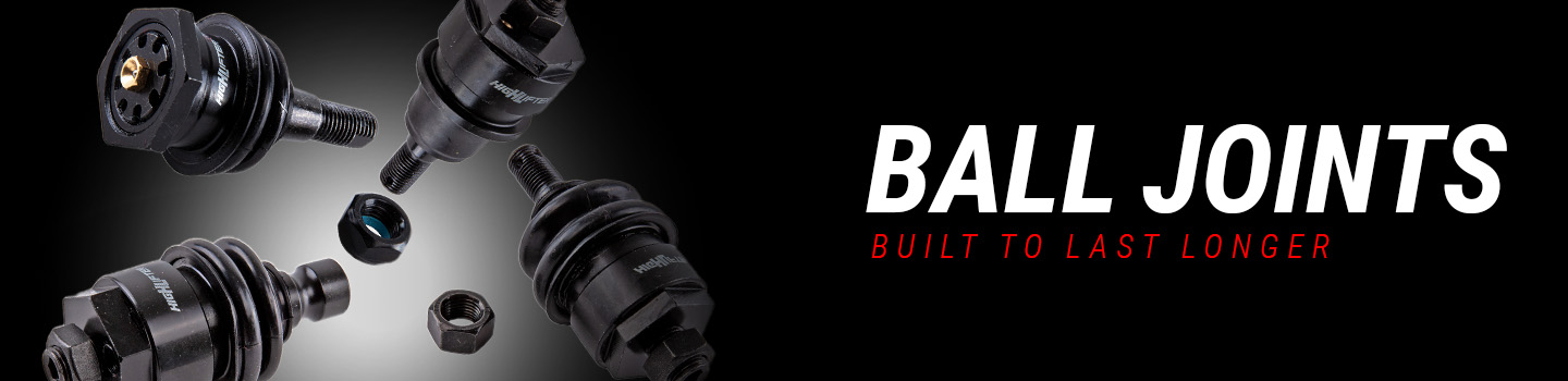 High Lifter offers both standard and APEXX ball joints to help keep your front suspension running smoothly