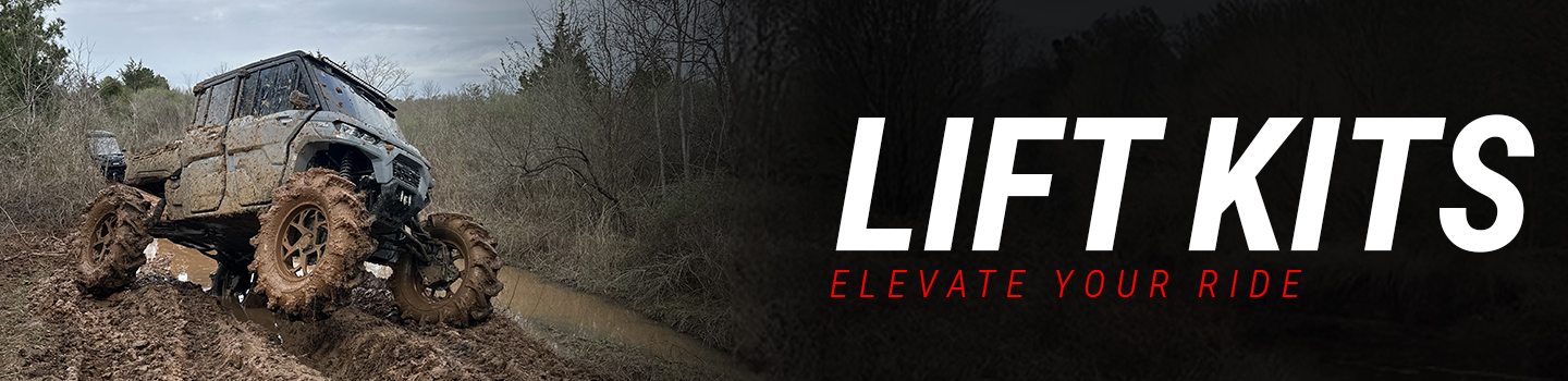 utv and atv lift kits banner