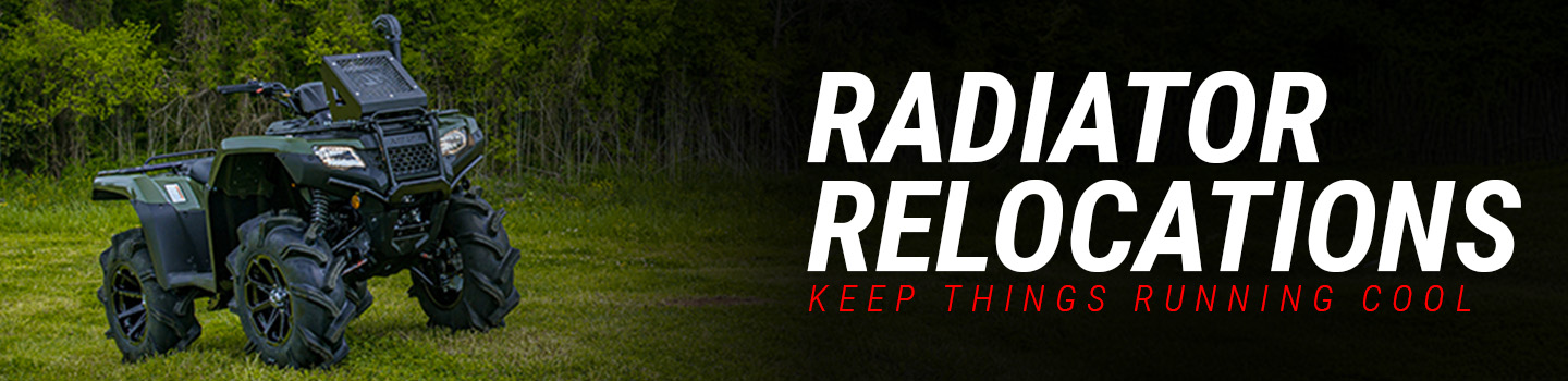 Radiator Relocation Kits for ATVs