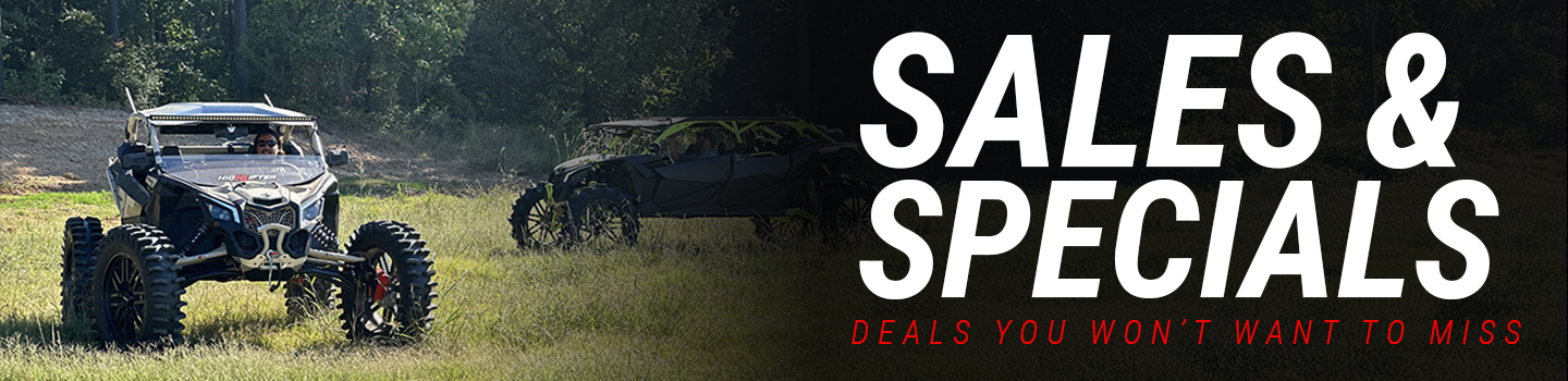 Don't miss out on all of these great deals on parts you love from brands like High Lifter, Seizmik, and EPI Performance.