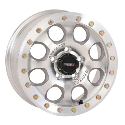 System 3 15x10 5/4.5 5+5 (-5mm) SB7 Beadlock - Machined