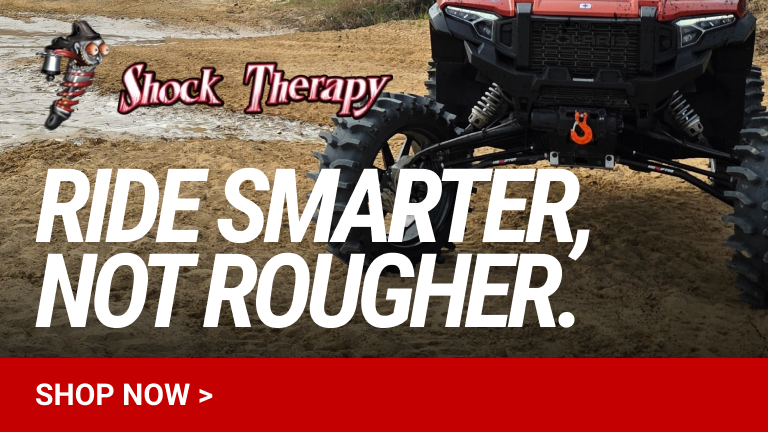 Shock Therapy Premium Suspension Upgrades for the Polaris Ranger 1500, Xpedition, RZR XP 1000 and RZR Pro R.