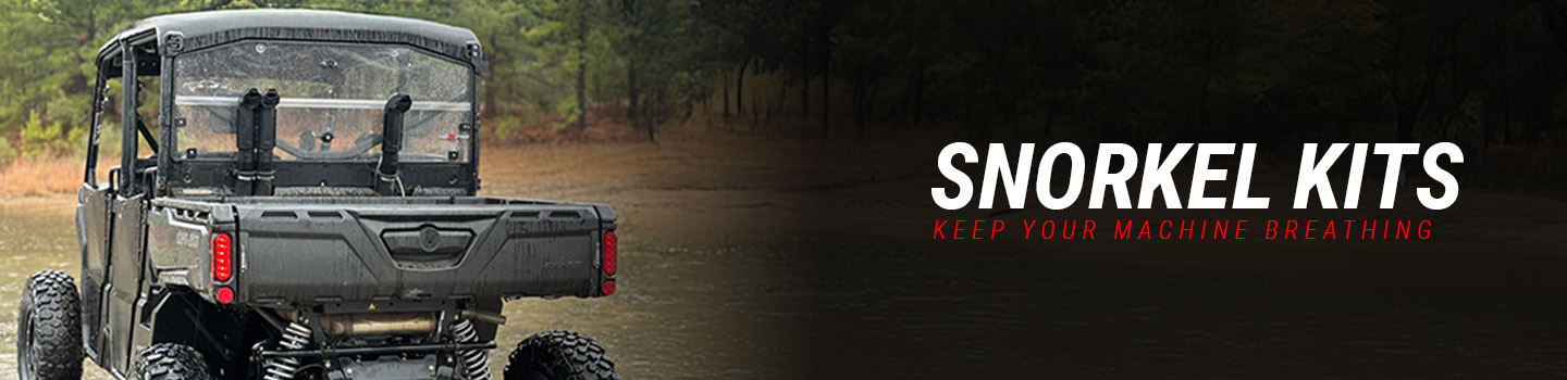 Snorkel Kits from High Lifter and Snorkel Your ATV allow you to go where others cannot