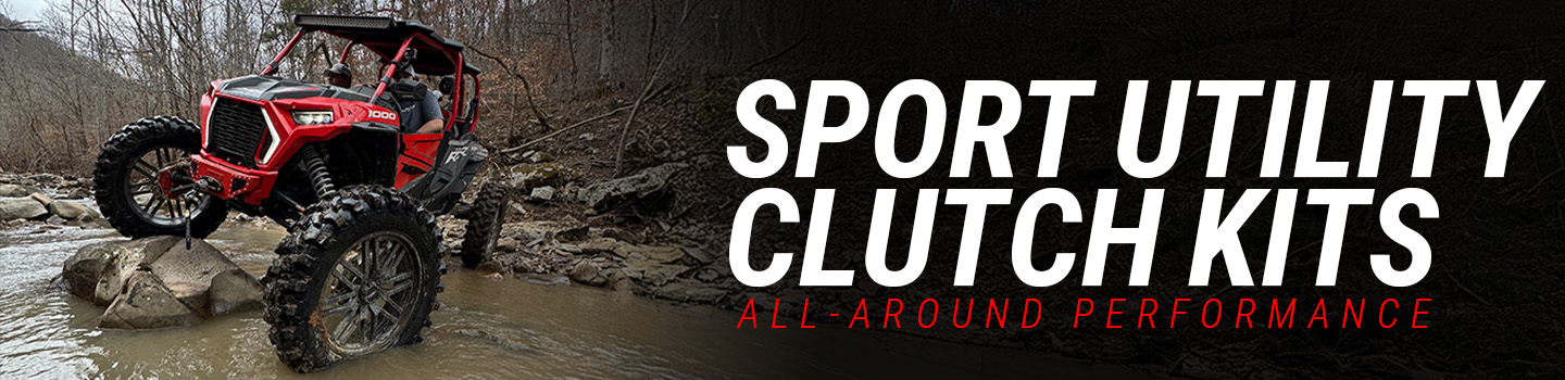The sport utility clutch kit is the best all around kit for work, trail riding, or occasional mud and sand driving