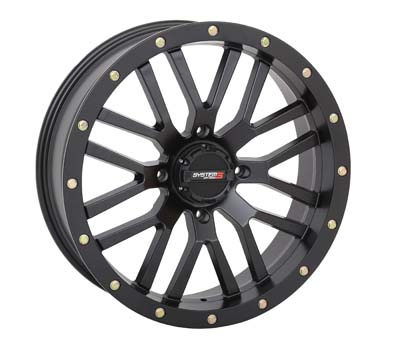 System 3 20x6.5 4/137 4+2.5 (+10mm) ST3 - Matte Black