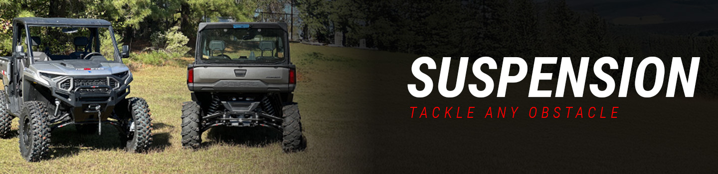 Tackle any obstacle with High Lifter Suspension