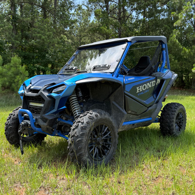 Seizmik Toolless Versa-Vent Windshield for Honda Talon