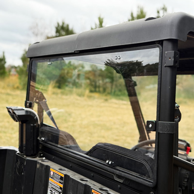Seizmik Polycarbonate Rear Windshield - Polaris Ranger 570 SP