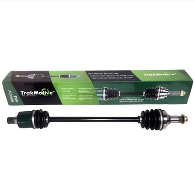 TrakMotive OEM Replacement Axles are a cost effective stock replacement axle with greater than stock performance. Made from high quality materials these axles standup in harsh environments while maintaining the OEM fit and finish.