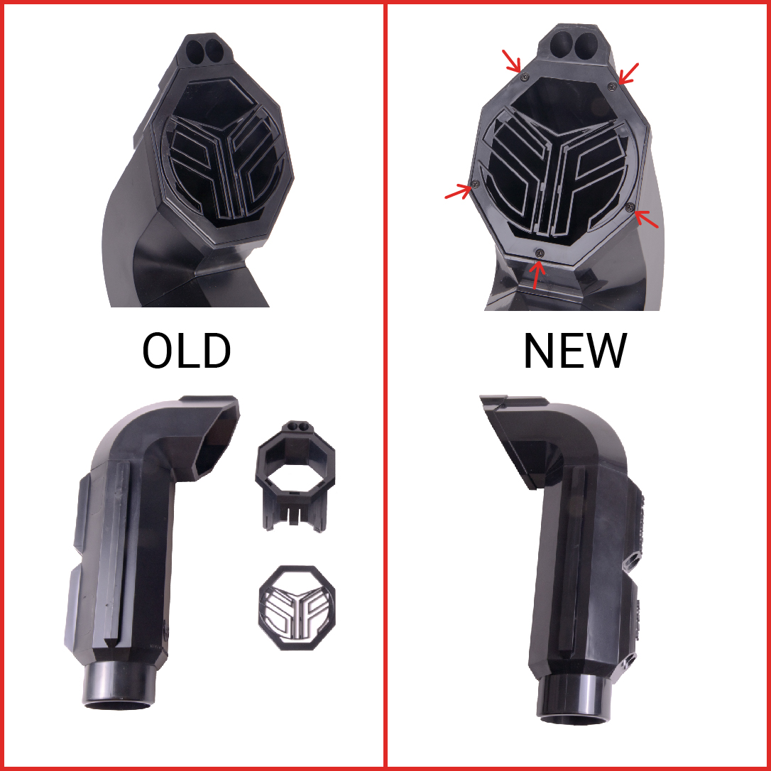 differences in the old and new style of SYA warrior riser