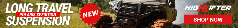 Conquer any terrain with the all new High Lifter Long Travel kit for the Polaris Xpedition.